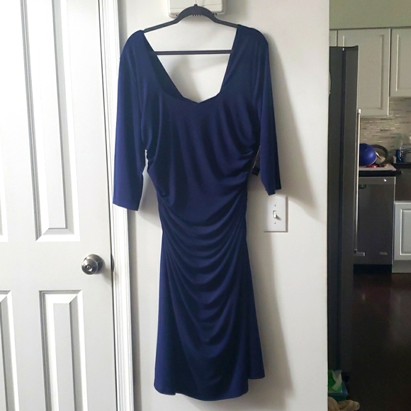 Kiyonna Dresses & Skirts - Kiyonna new Navy Blue cocktail dress